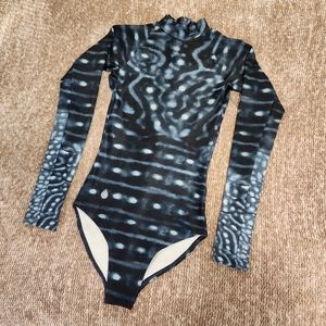 Waterlust Whale Shark Sun Suit - Extra Small